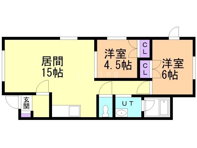 ドッグストックふじのの間取り