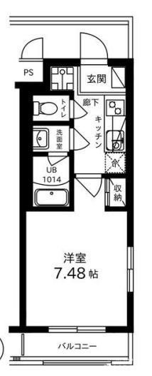 レジデンス豊田の間取り