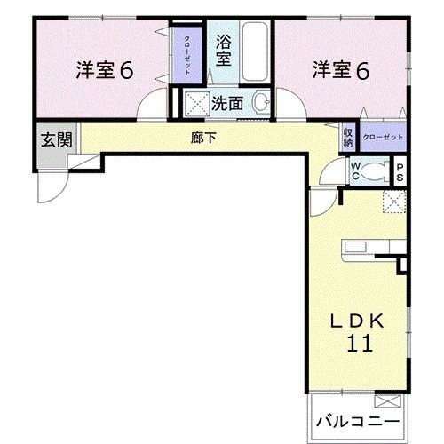 フォレストビューII_間取り_0