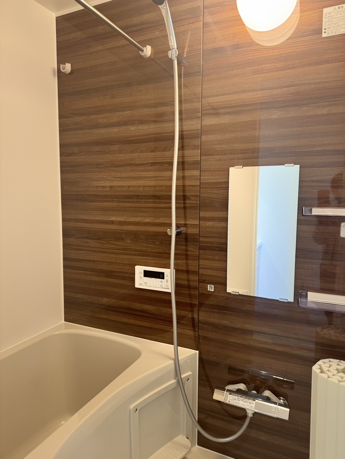 バス・シャワールーム　イメージ図　ゆったりとはいれるバスルーム♪