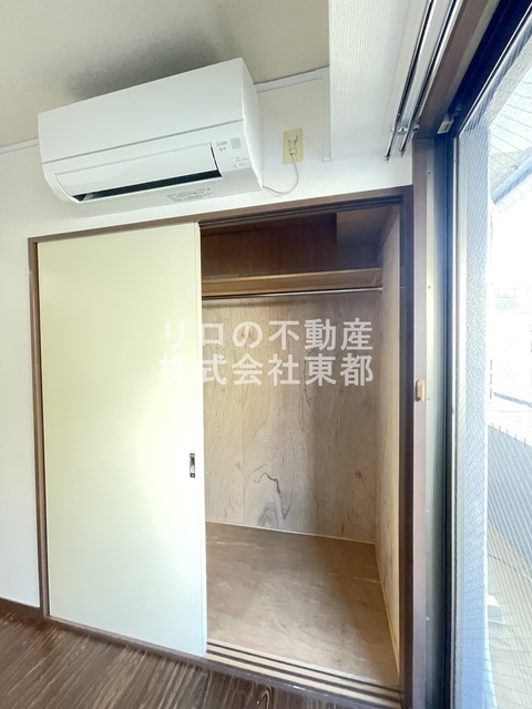 収納　奥行のある収納付です！増えがちな荷物をもスッキリ収納できます