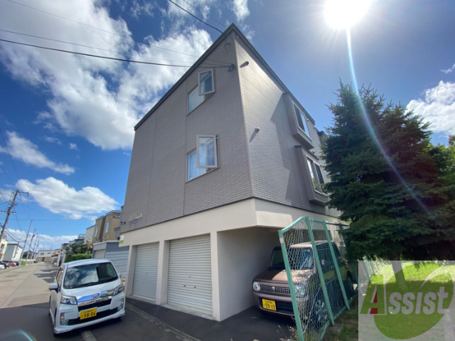 建物外観　札幌市東区北５１条東「リープブルーメII」