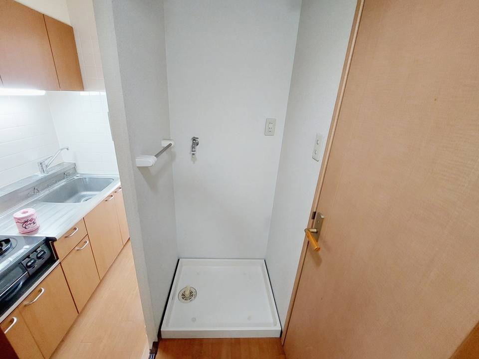 洗面設備　洗濯機置場