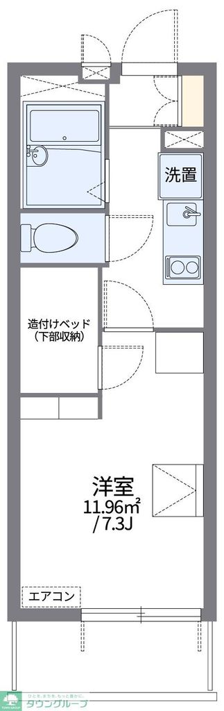 レオパレスヴィハール南六郷の間取り写真