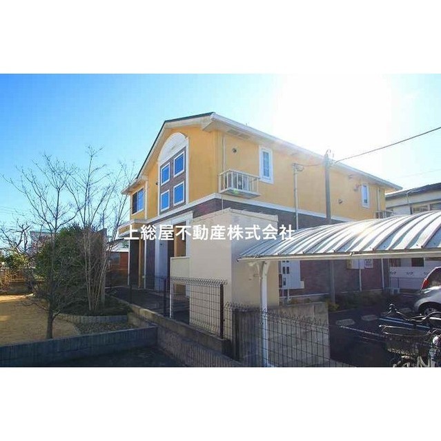 建物外観　土浦市港町の賃貸アパート