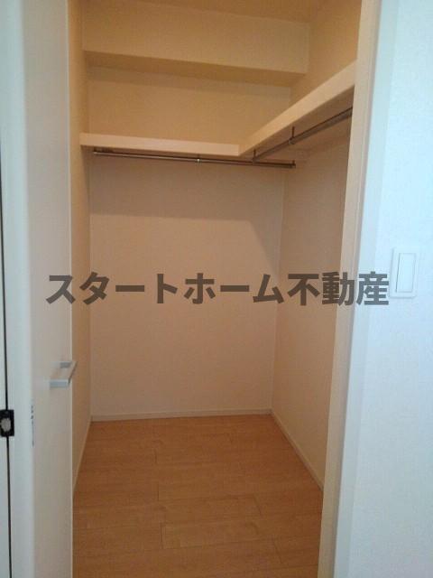 収納　大きなスペースがあり、収納には困りません