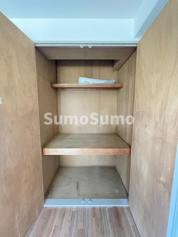 収納　収納があります