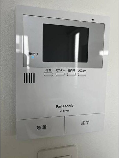 セキュリティ　防犯面に配慮したＴＶモニターホン付きです！
