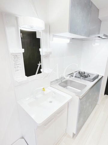 洗面設備　洗面台です。