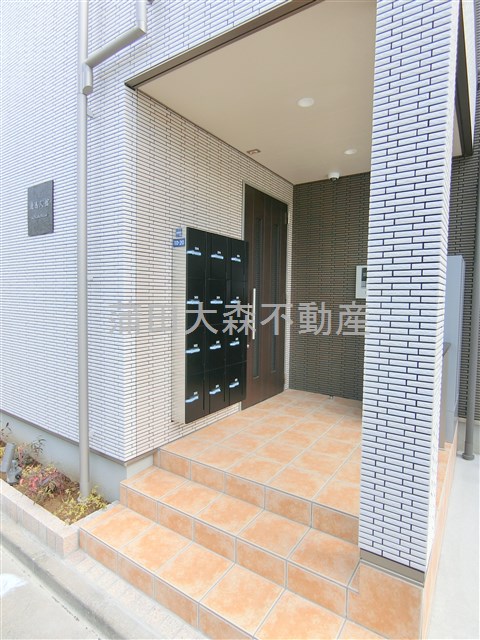 エントランス　TVモニター付オートロック宅配BOXメールBOX