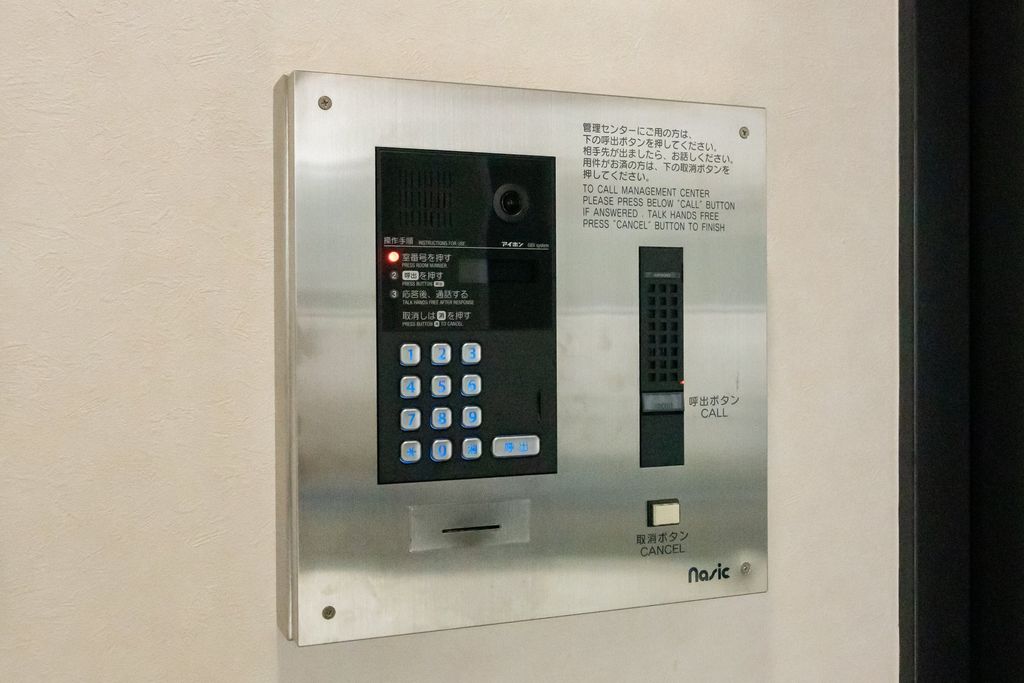 セキュリティ　カメラ付きフロントオートロック