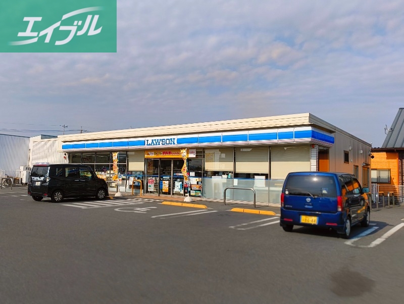 コンビニ　ローソン総社中央5丁目店（コンビニ）まで412m