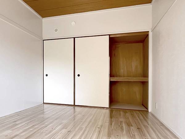 収納　モデルルームの写真です