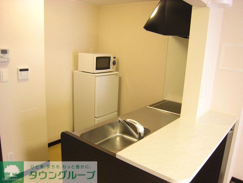 キッチン　冷蔵庫・電子レンジ付き