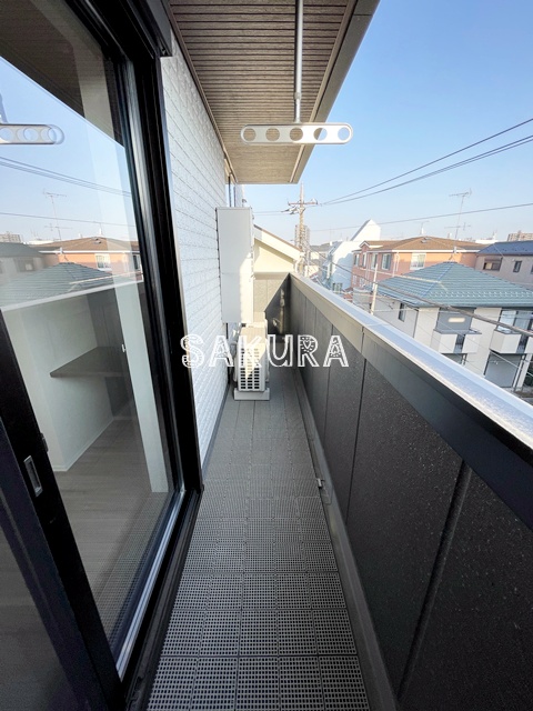 バルコニー　見晴らしの良いバルコニー♪