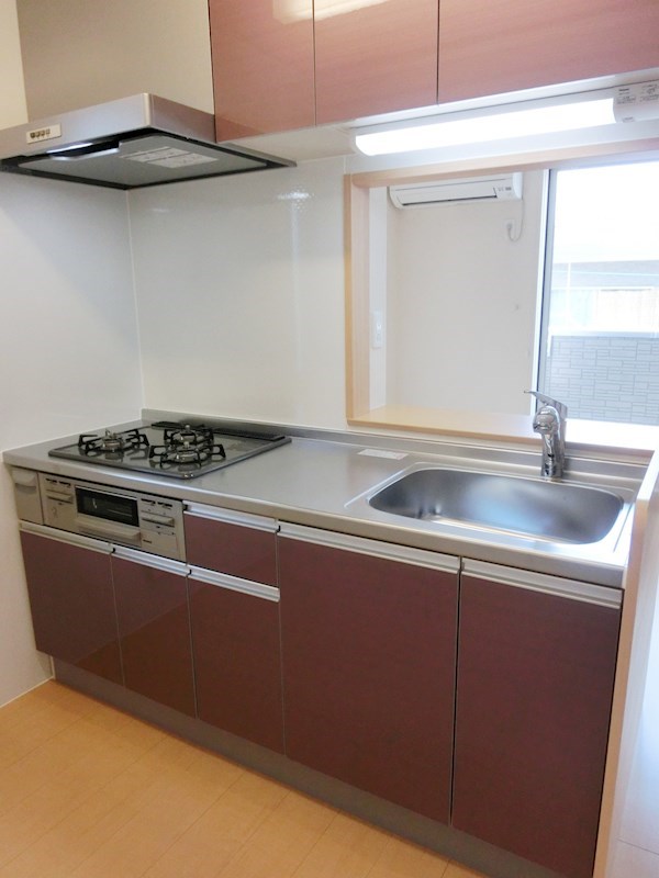 キッチン　反転写真