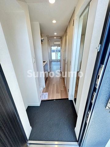 玄関　ゆったりとした玄関です