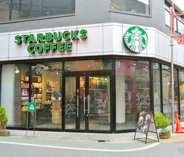 飲食店　スターバックスコーヒー 自由が丘駅前店（飲食店）まで1173m