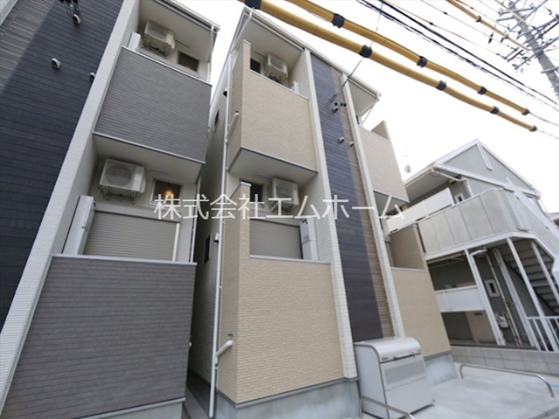 建物外観　外観　デザイナーズ　光インターネット無料