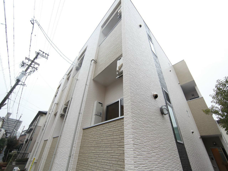 建物外観　外観　デザイナーズ　光インターネット無料