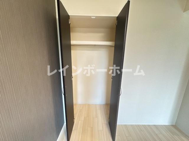 収納　たっぷりとした収納スペースです