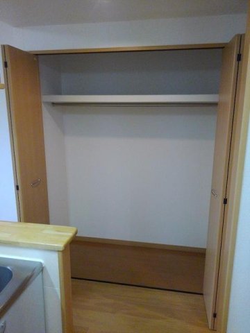 収納　たっぷりとした収納スペースです