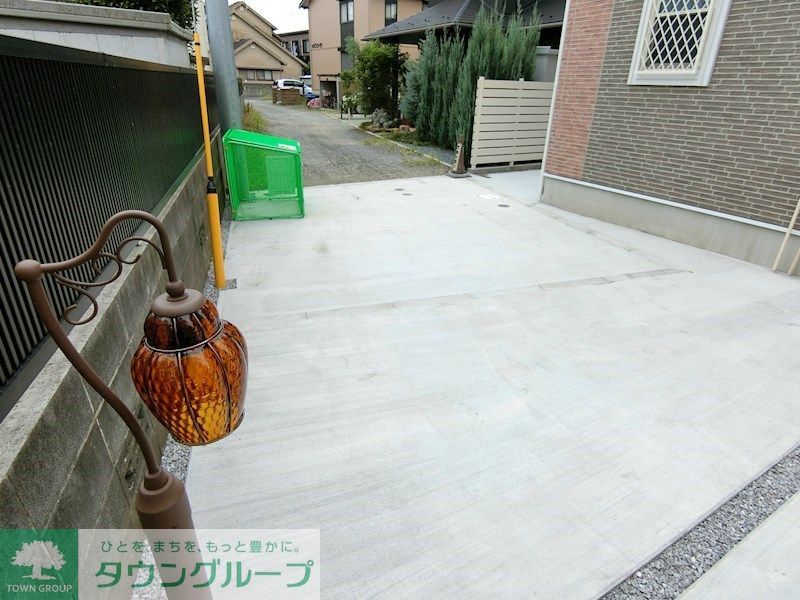 駐車場　大型バイクも駐輪可能です