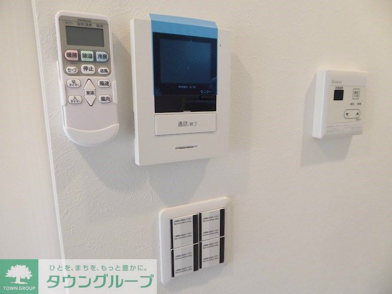 セキュリティ　安心のカラーモニター付インターホンです！