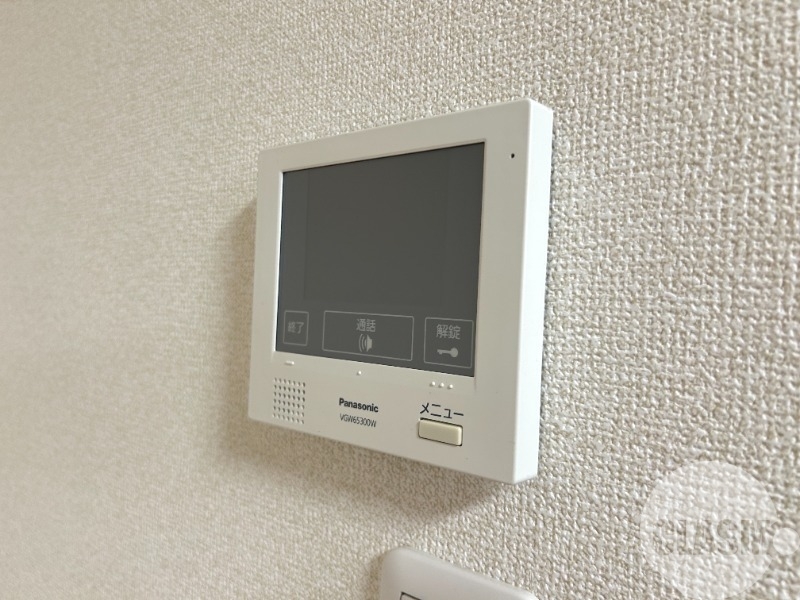 セキュリティ　来訪者が確認できるモニターホン♪