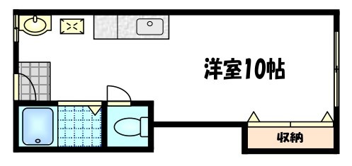 紫野ハイツの間取り写真