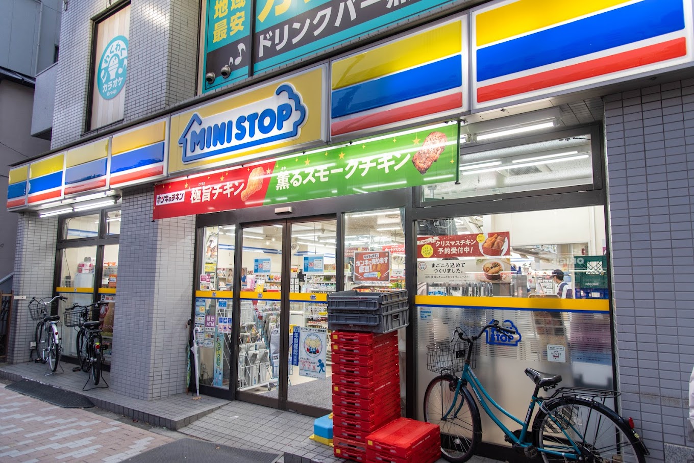 コンビニ　ミニストップ大島1丁目店（コンビニ）まで202m