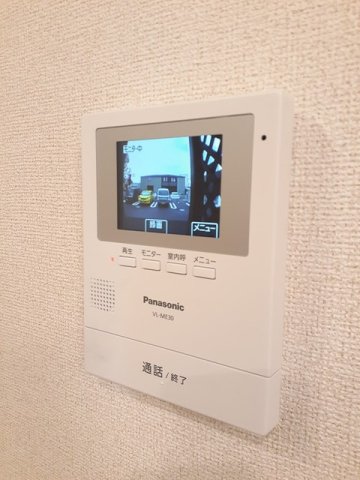 セキュリティ　モニター付きインターホンです