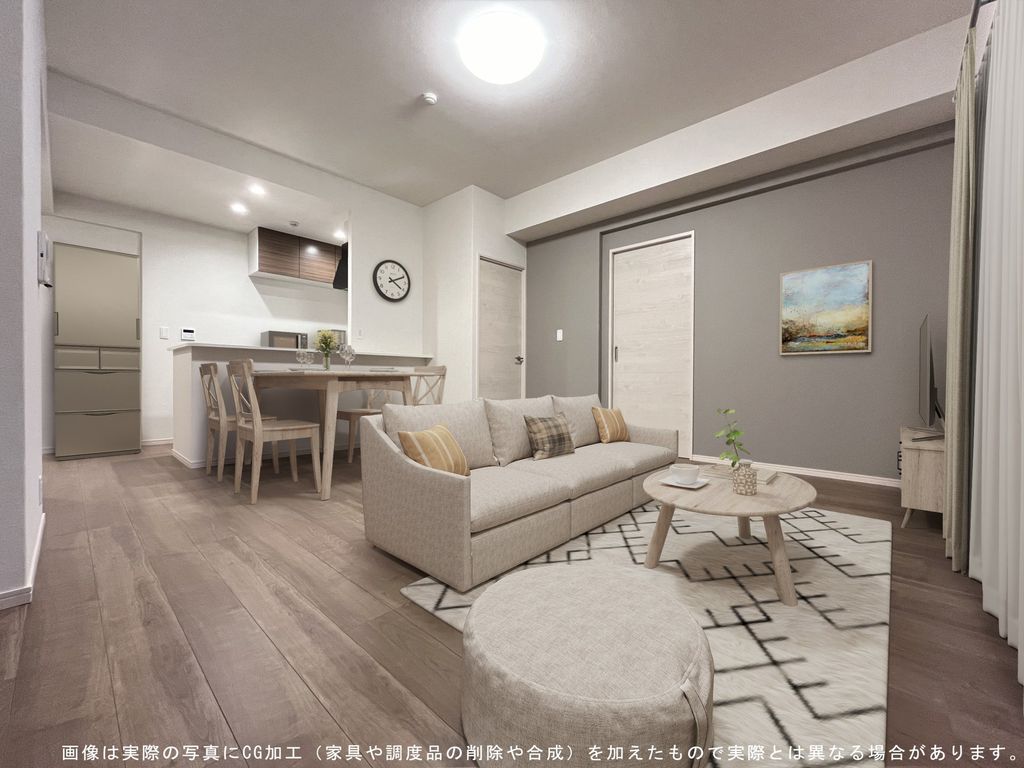居室・リビング　※一部の画像は実際の写真に家具や調度品をCG合成したものです