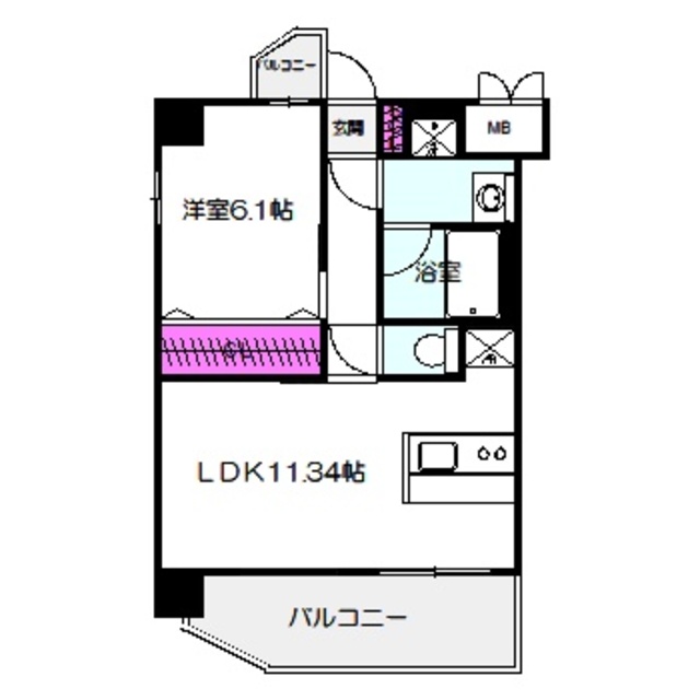 プレジオ都島ASIANの間取り写真