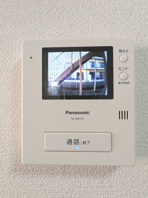 セキュリティ　モニターホン付きで来客時も安心☆（イメージ）