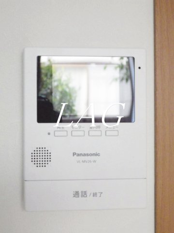セキュリティ　モニター付インターホンです。