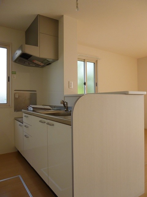 キッチン　※写真は別号室です。ご参考下さい。