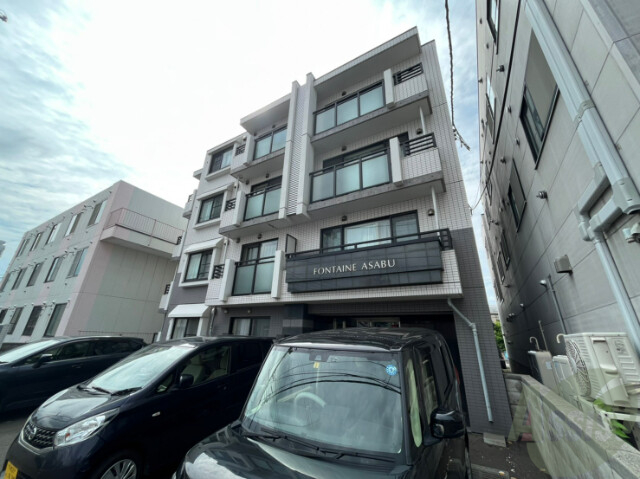 建物外観　札幌市北区北三十七条西「フォンテーヌ麻生」