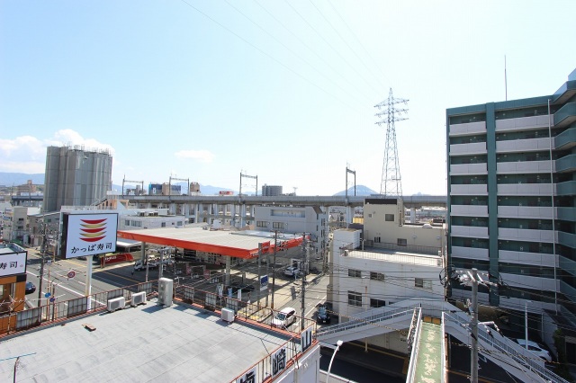 眺望　お問合せはシティホーム海田センター　082-821-2227