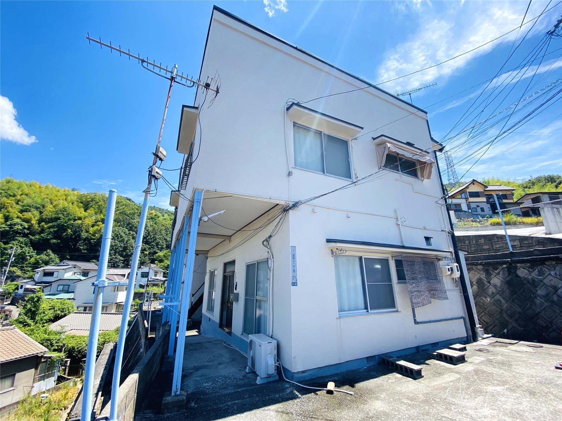 建物外観　1968年築　西原アパートA棟