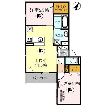 Premiere SAKURAの間取り写真