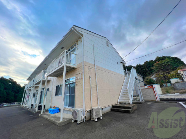 建物外観　宮城県塩竈市一森山「ニューシティー森２」