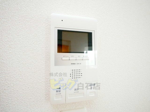 セキュリティ　モニター付きインターホン完備しています♪
