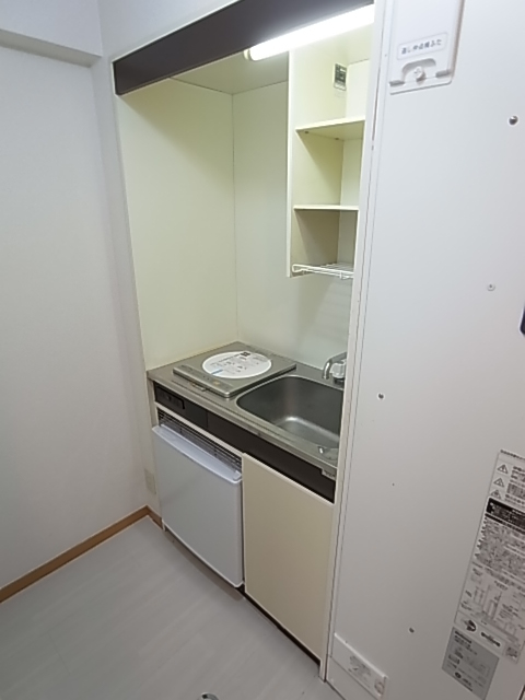 キッチン　掃除がしやすいＩＨコンロ。