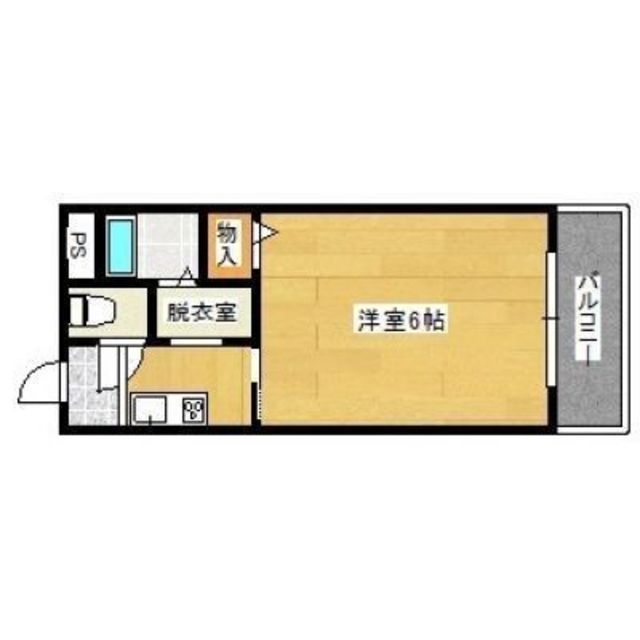鎧坂ハイツの間取り写真