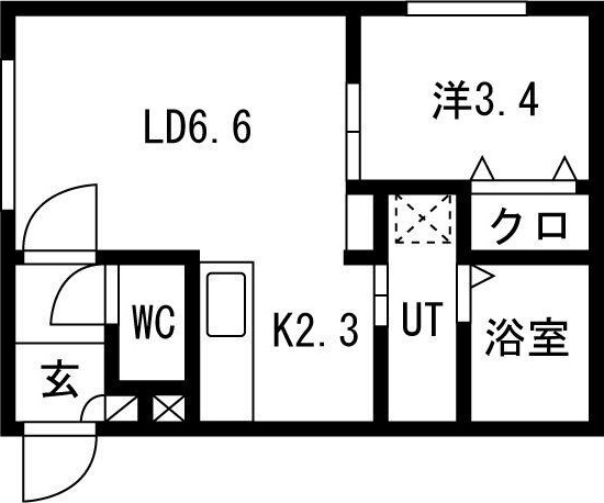 Ciel Serein円山の間取り写真