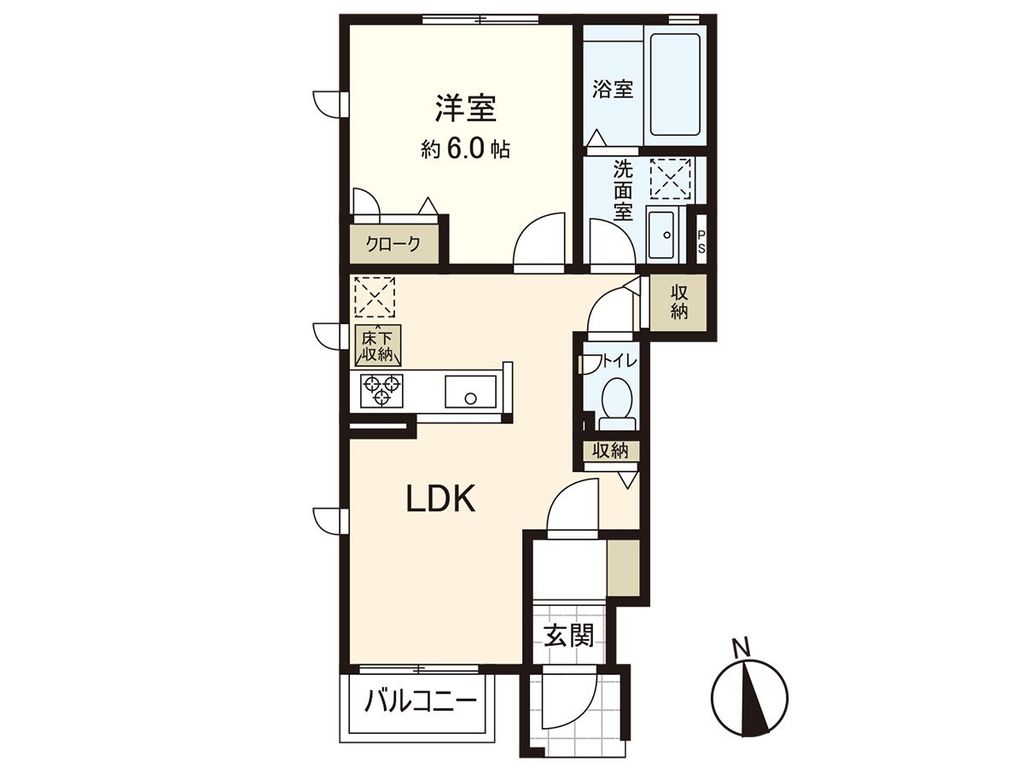 maison de 404の間取り写真