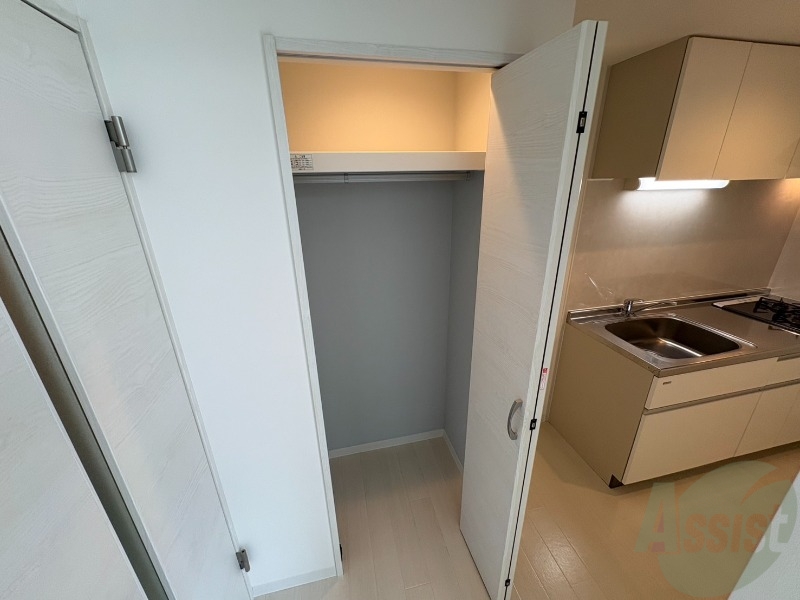 収納　収納もバッチリあるのでお部屋が片付きますよ！