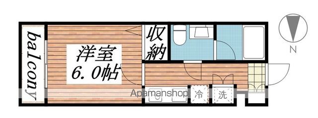 スパシエカステール横浜吉野町の間取り写真