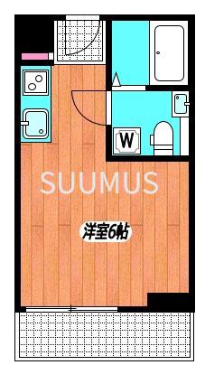 ＪＲ山手線 代々木駅 徒歩3分 11階建 築44年の間取り写真